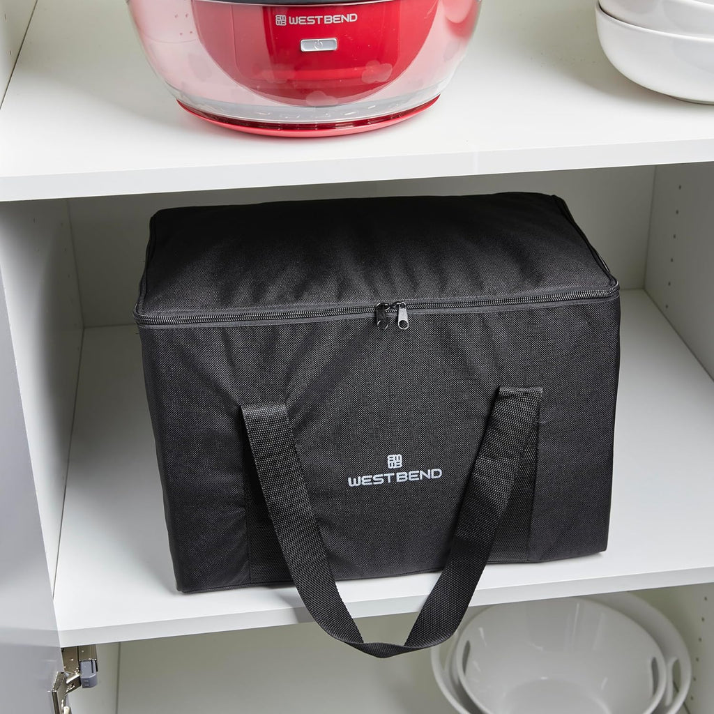 6-Quart Black Non-Stick Slow Cooker R443