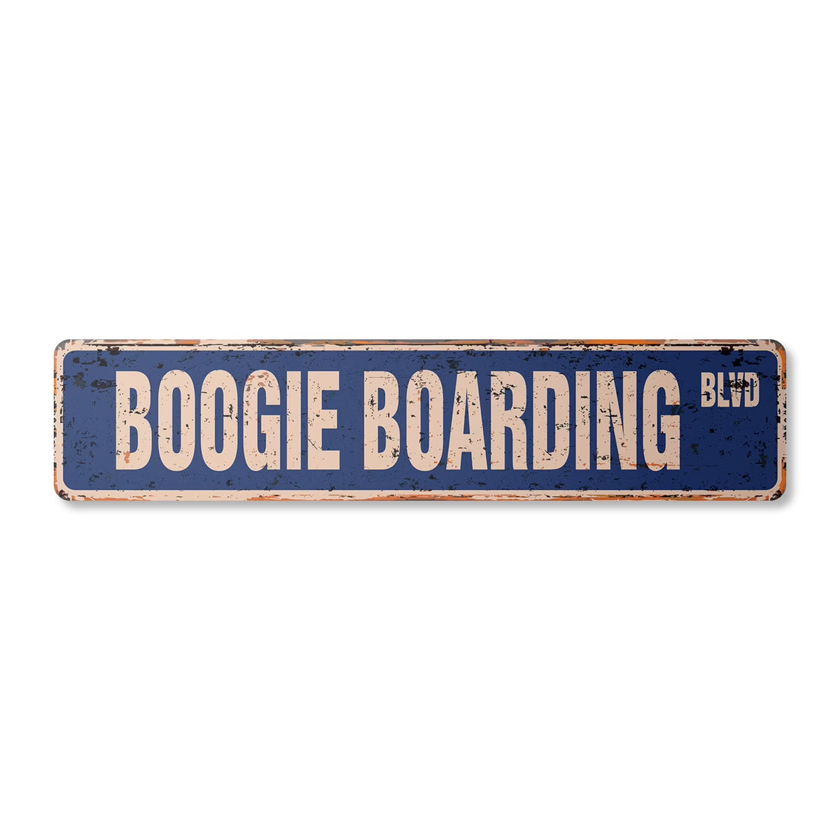 Vintage Plastic Street Sign K652