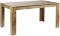 70" Faux Marble Black Rectangular Dining Table W344183