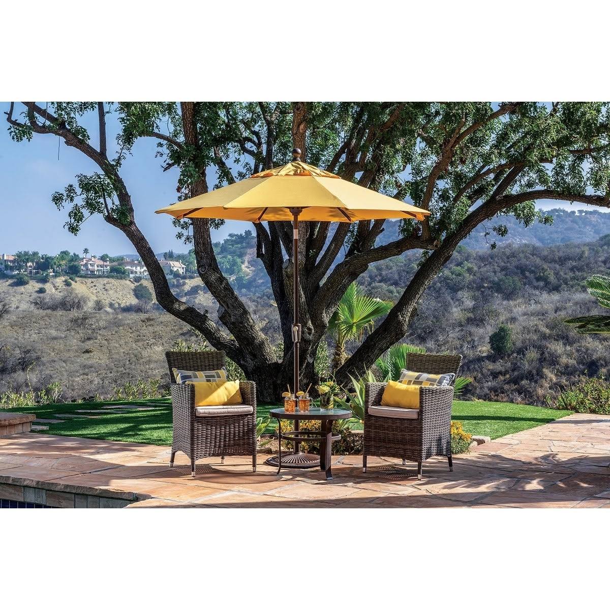 Beige 7.5 ft Market Umbrella G859612