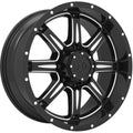 Black 20x12 Wheel O60628