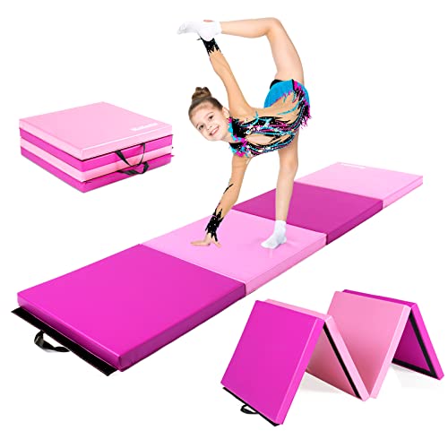 8 ft x 2 ft x 2 in Folding Gymnastics Aerobics Mat W5446