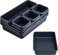 8 PCS Clear Plastic Drawer Organizer Trays T9433