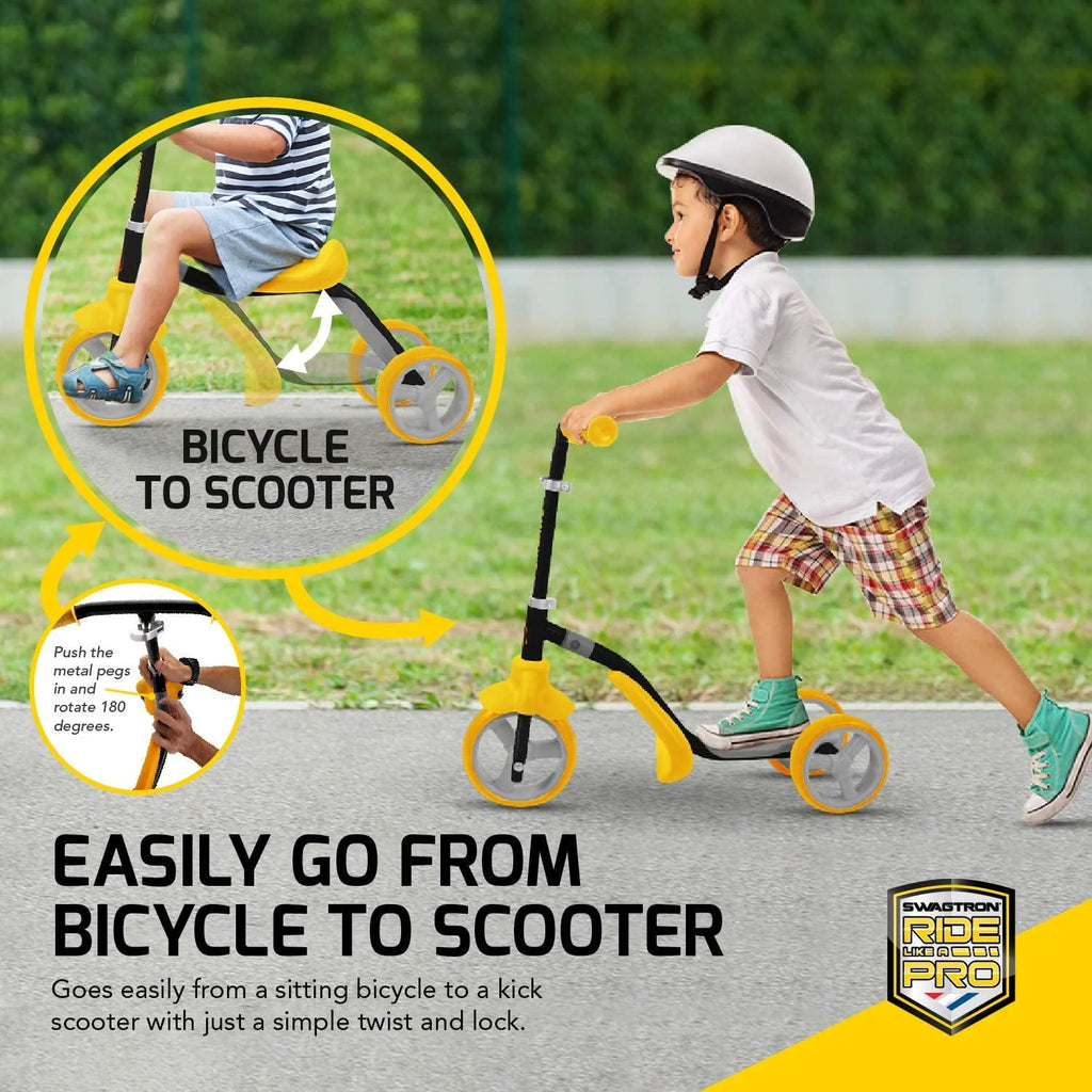 3 Wheel Scooter & Balance Trike 2-in-1 Adjustable L810