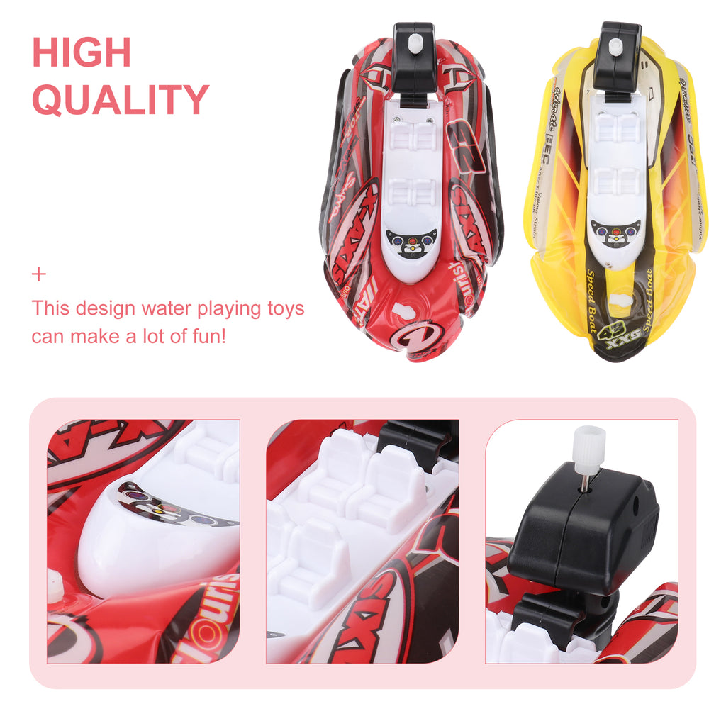 Mini Inflatable Paddle Boat Bathing Toy (Random Color) J935
