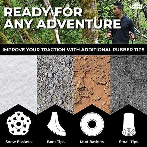 Aluminum Quick Lock Trekking Poles B711
