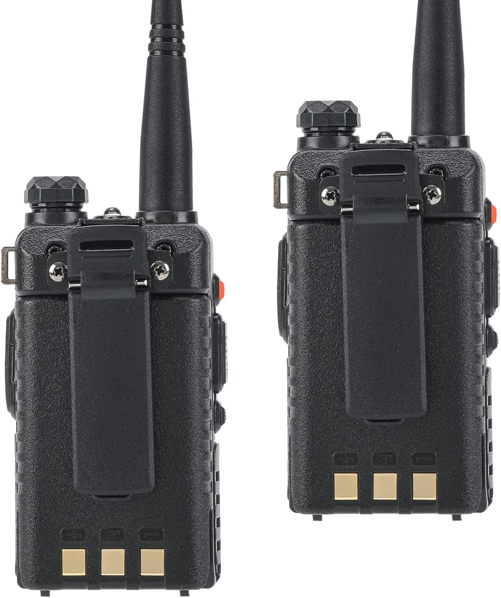 2 Pcs Dual Band Amateur Radio VHF/UHF Walkie Talkie J189063
