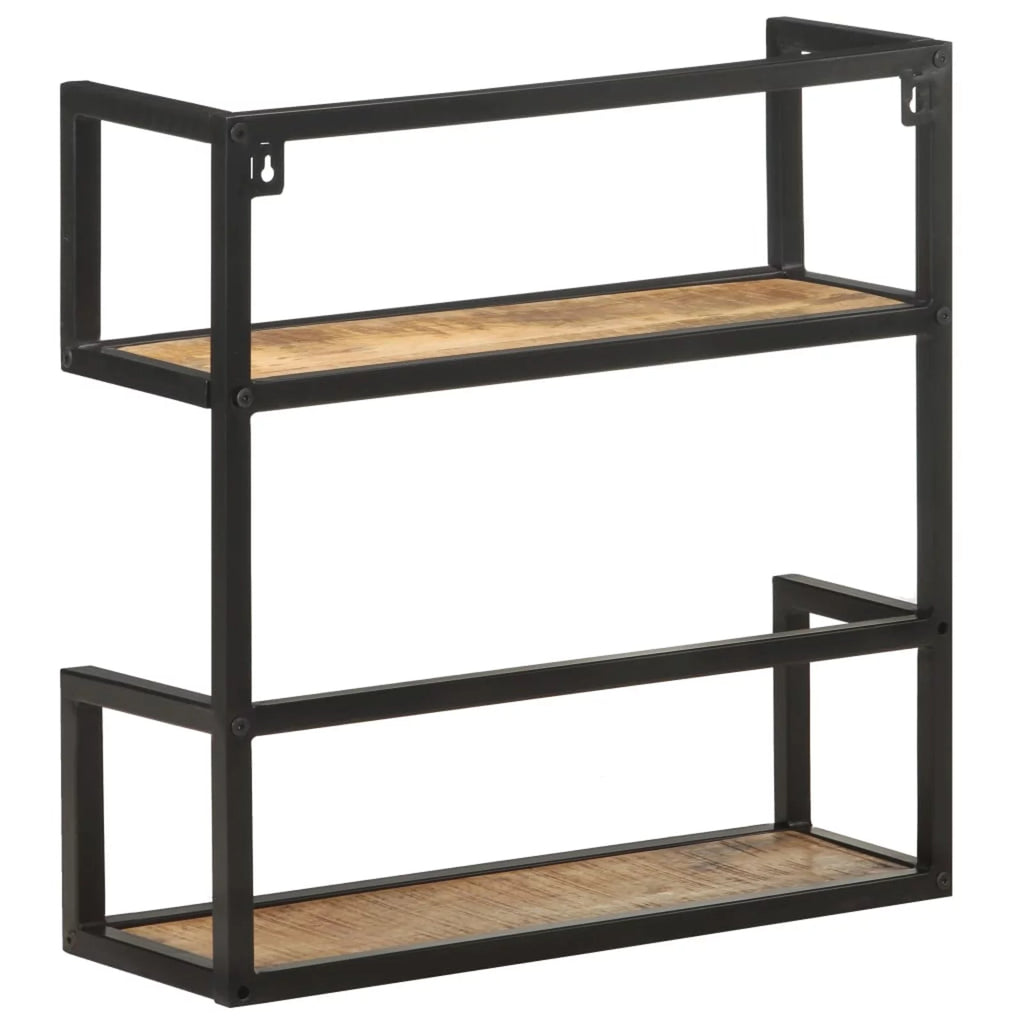 Wall Shelf Rough Mango Wood D79927