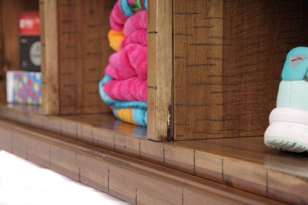 Pinto Brown Microfiber Hall Bench U338