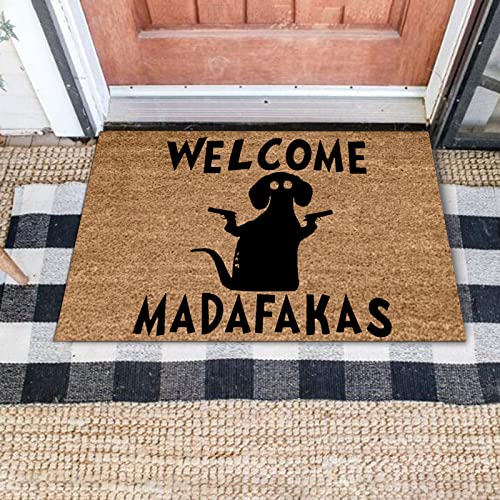 Black Outdoor Door Mat V17734