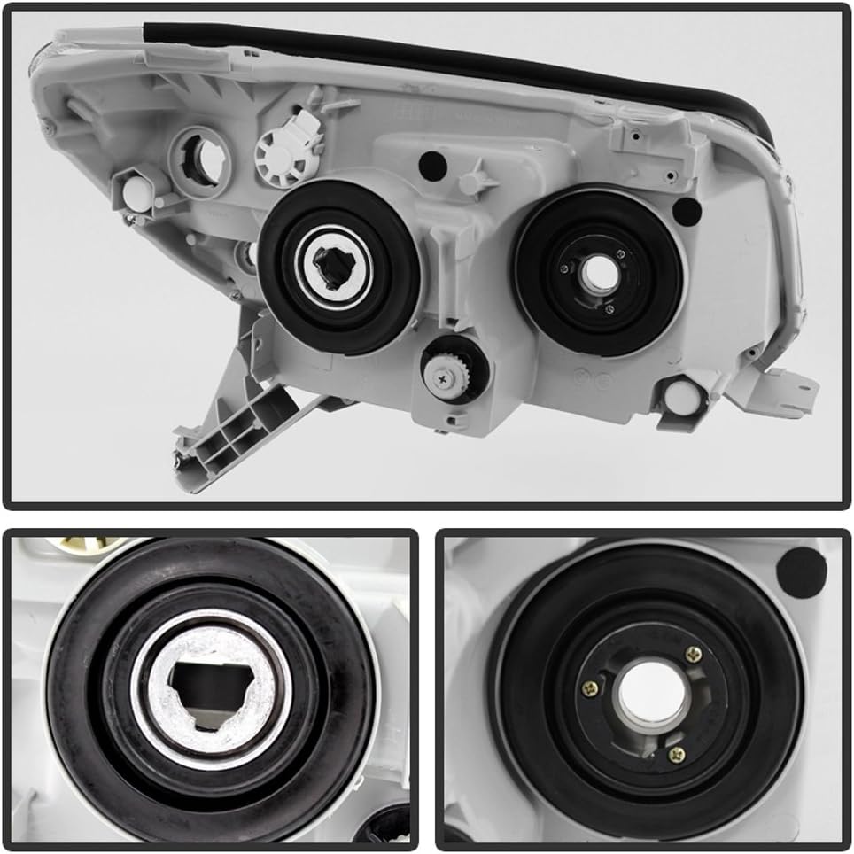 Projector Headlights Lamp Driver + Passenger Side T934503