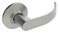 Polished Brass Lever Round Rose Passage Set L210475