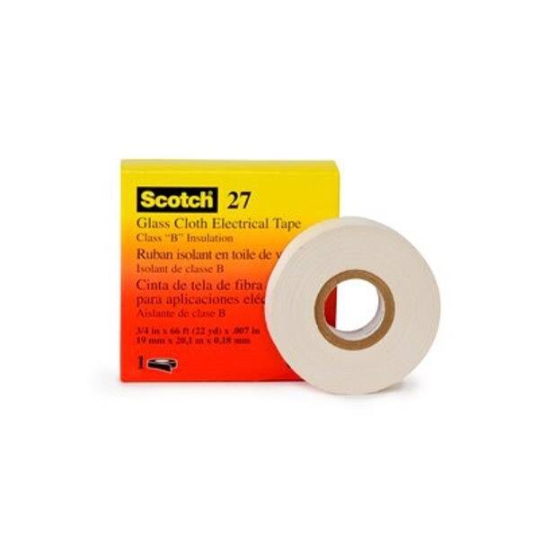 White 1/2x22 x 66 Electrical Tape N162057