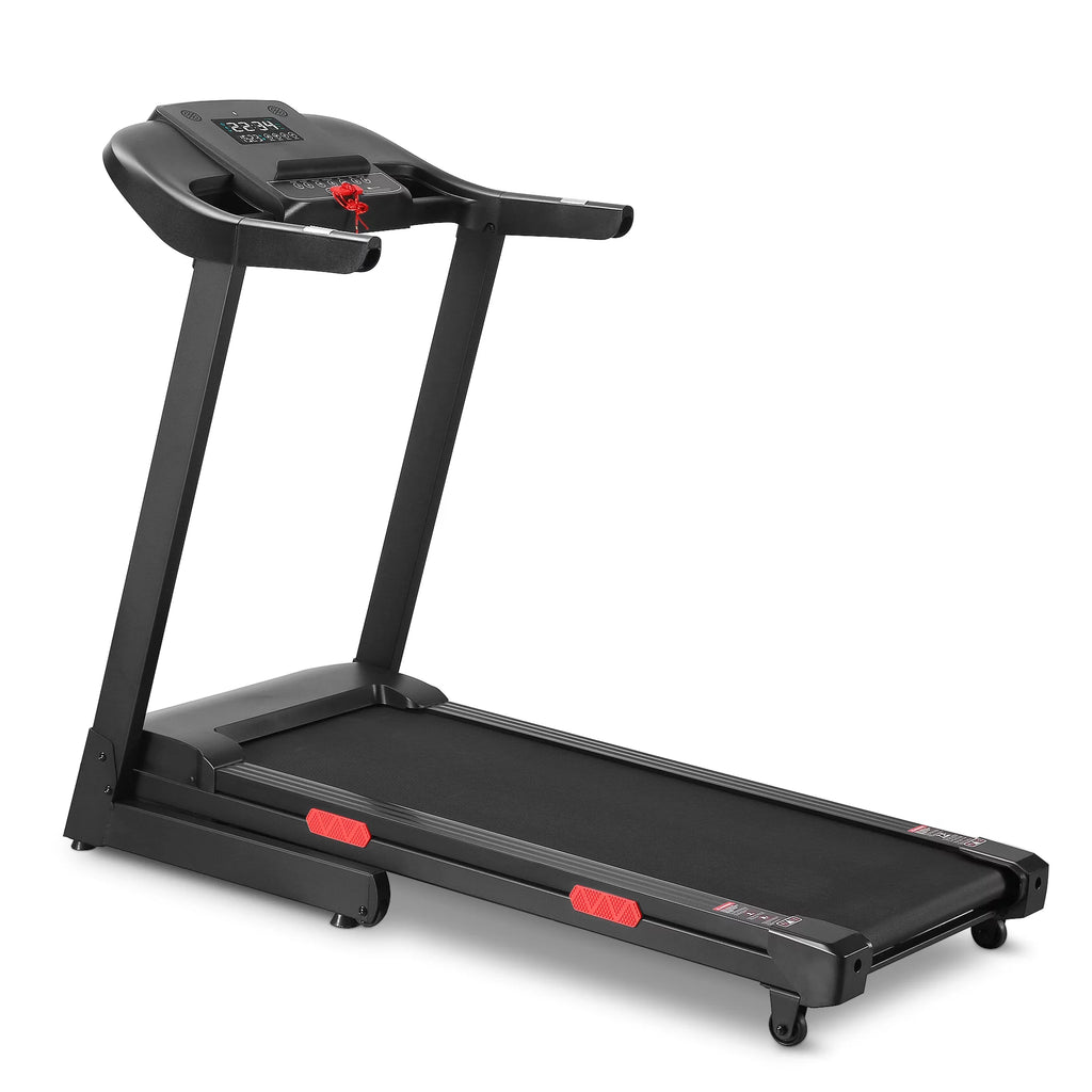 17 Wide Electric Folding Treadmill with Auto Incline M925