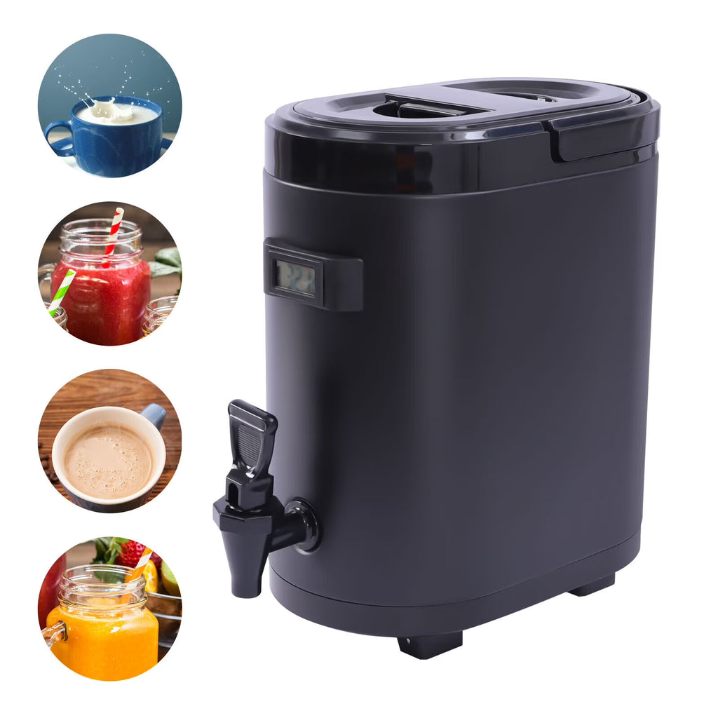 8L Insulated Beverage Dispenser with Temp Show T99877