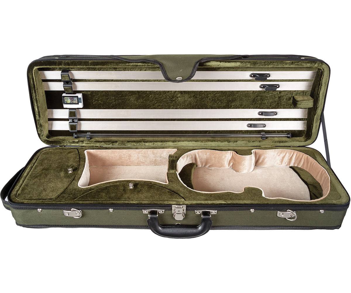 Green 4/4 Violin Case O474