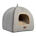 Cat Bed Tent with Removable Washable Cushioned Pillow M8541