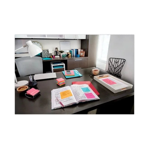 Pop-Up Refill, 3 X 3, Assorted Colors, 100-Sheet, 6/pack, Bundle of 5 Packs Q639963