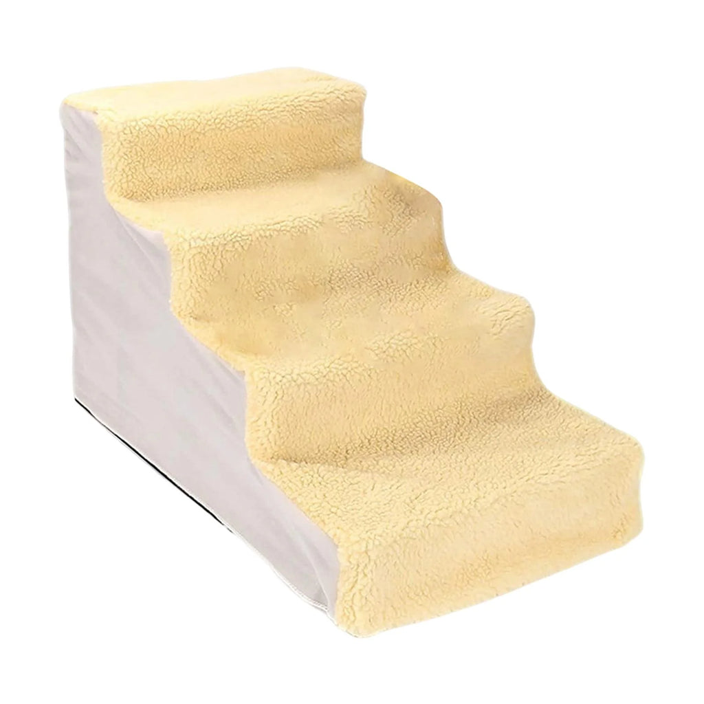Yellow Non Slip Detachable Washable Pet Stairs A9986