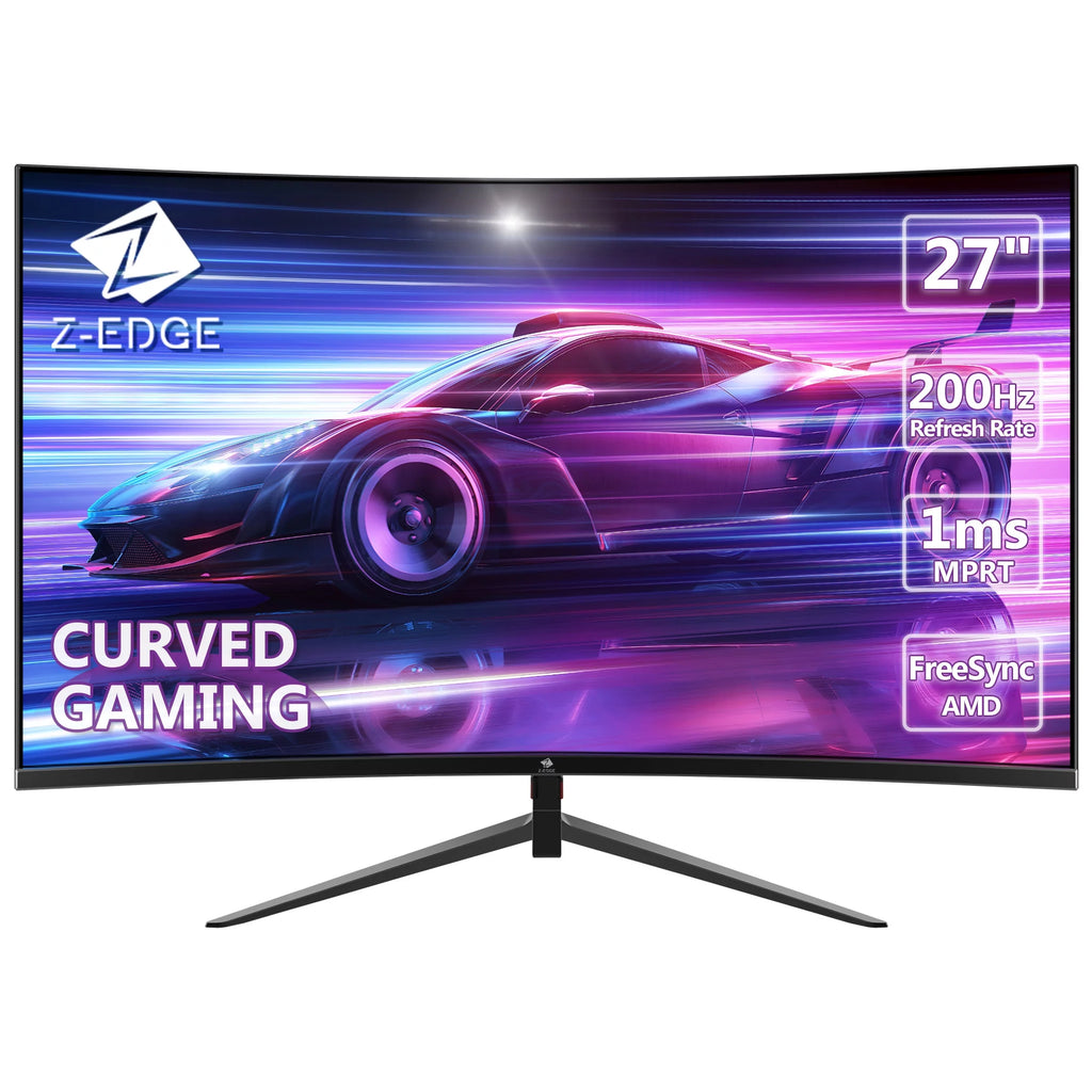 27-Inch LED Curved Gaming Monitor 200Hz 144Hz 1ms Full HD 1920x1080 P821396