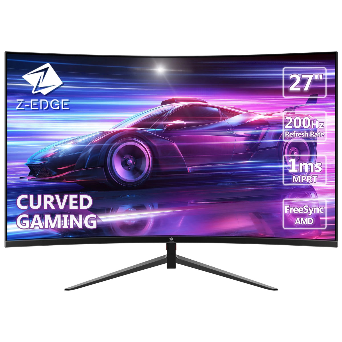 27-Inch LED Curved Gaming Monitor 200Hz 144Hz 1ms Full HD 1920x1080 P821396