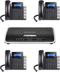 IP Phone 4-Units with IP PBX Gigabit G40403
