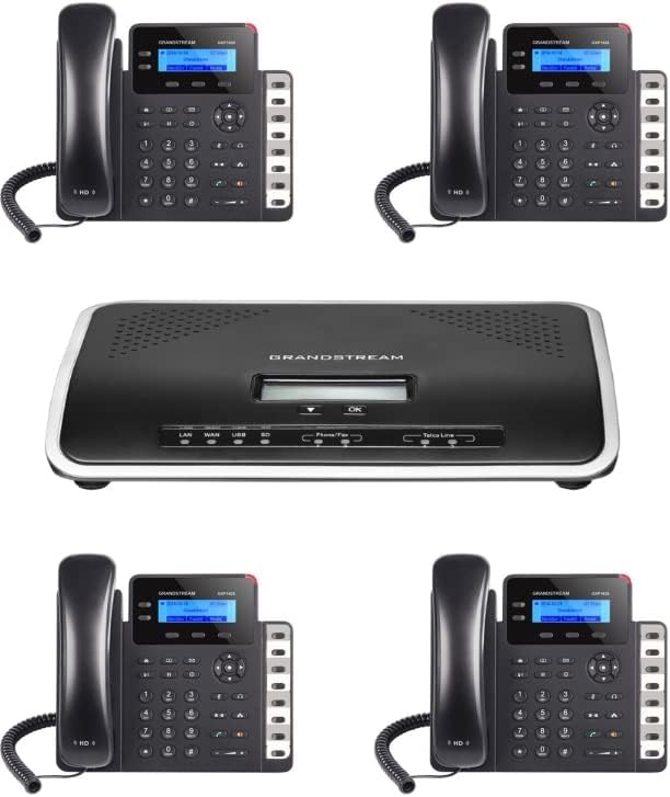 IP Phone 4-Units with IP PBX Gigabit G40403