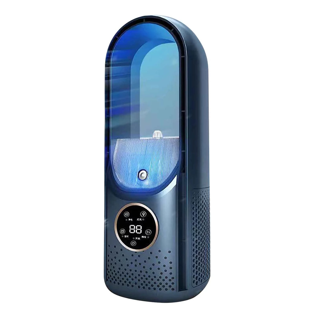 Portable Desk Fan with Night Light & Timer R6522