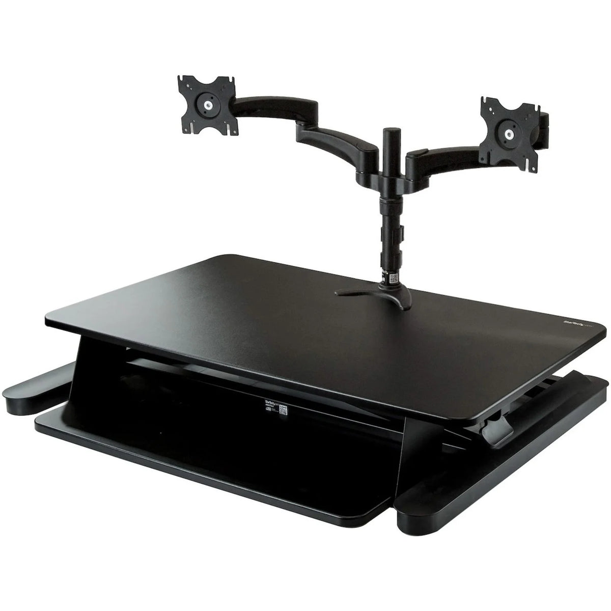 Dual Monitor Sit Stand Desk Converter Q6745