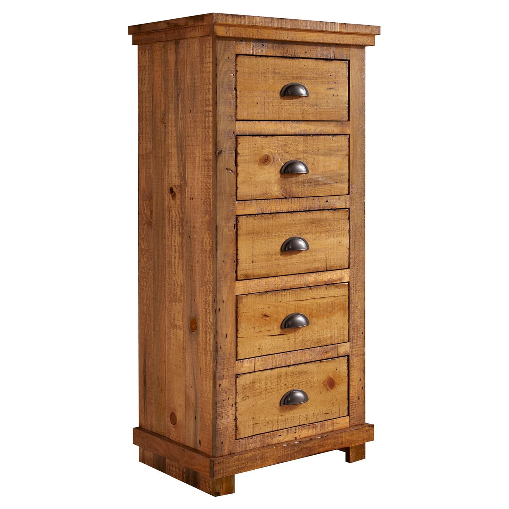 5 Drawer Wood Lingerie Chest J1935