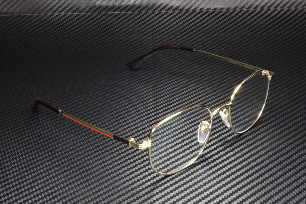 Gold Round Oval Eyeglasses N520
