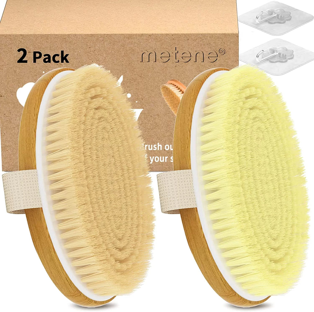 2 Pack Dry Body Brushes N335641