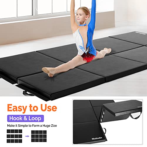 8 ft x 2 ft x 2 in Folding Gymnastics Aerobics Mat W5446