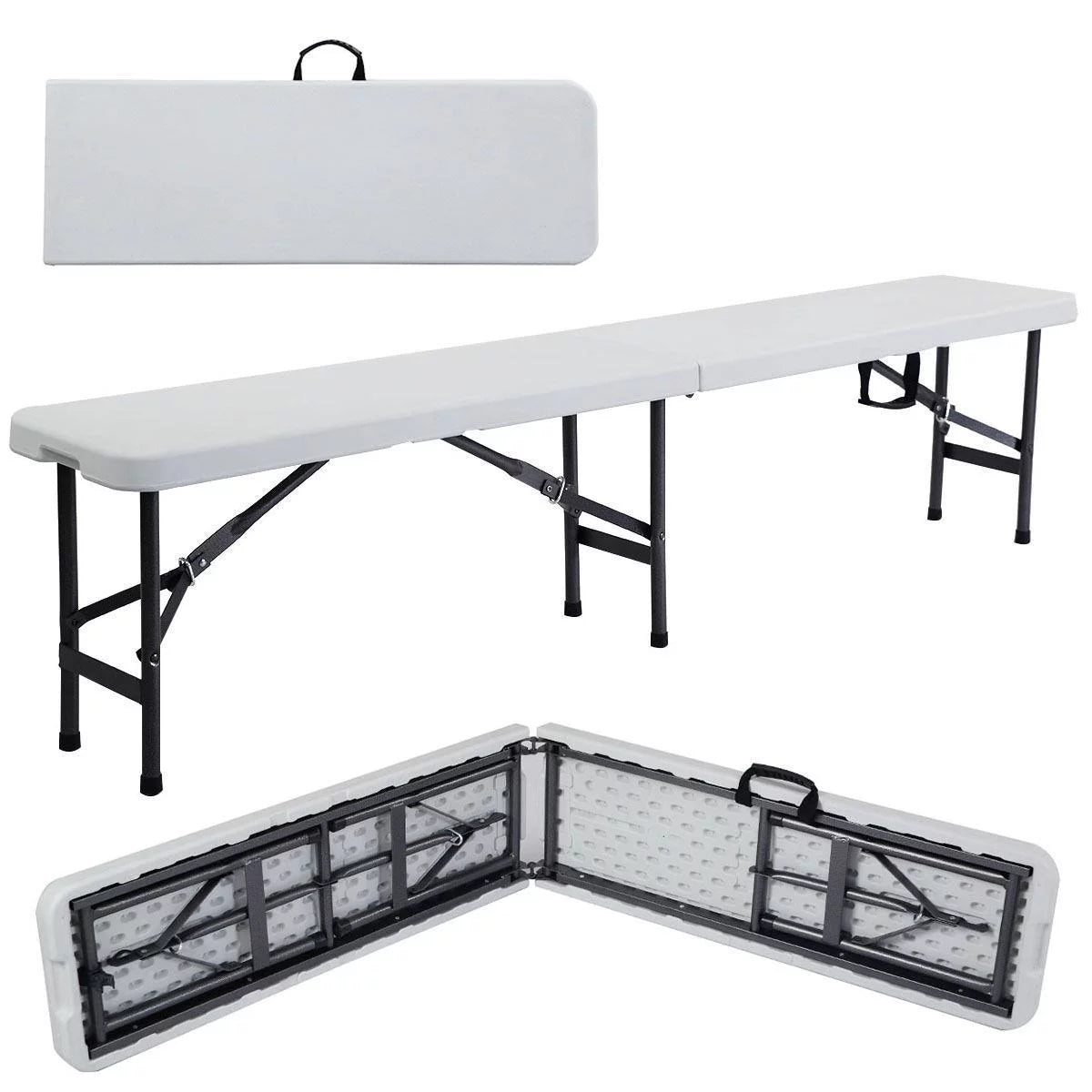 Portable Folding Bench Plastic Z13405
