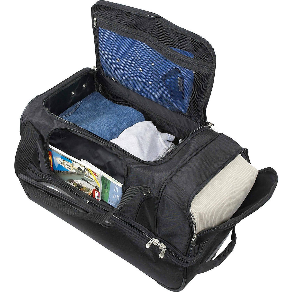 Colorado Buffaloes Rolling Duffel Bag U4187