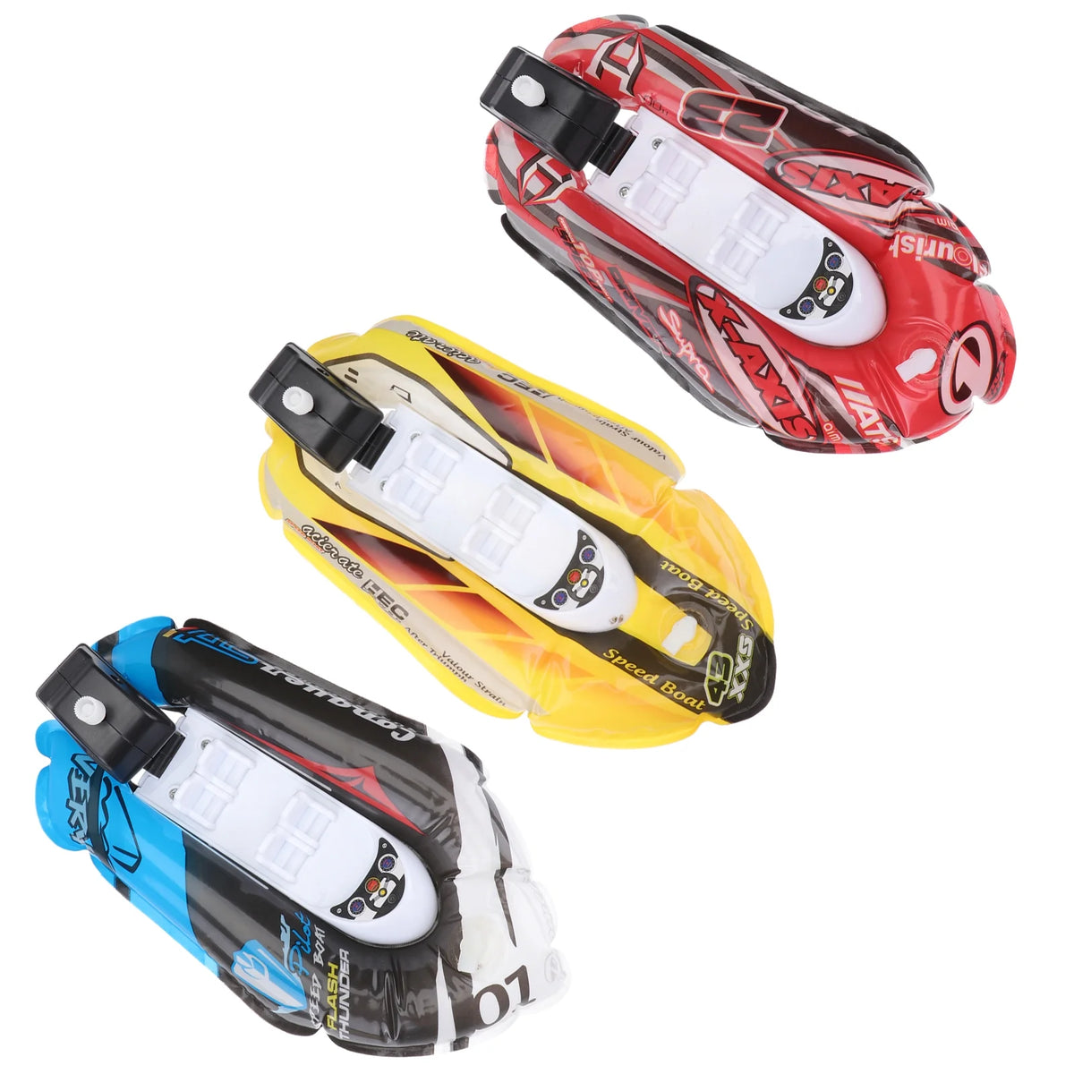 Mini Inflatable Paddle Boat Bathing Toy (Random Color) J935
