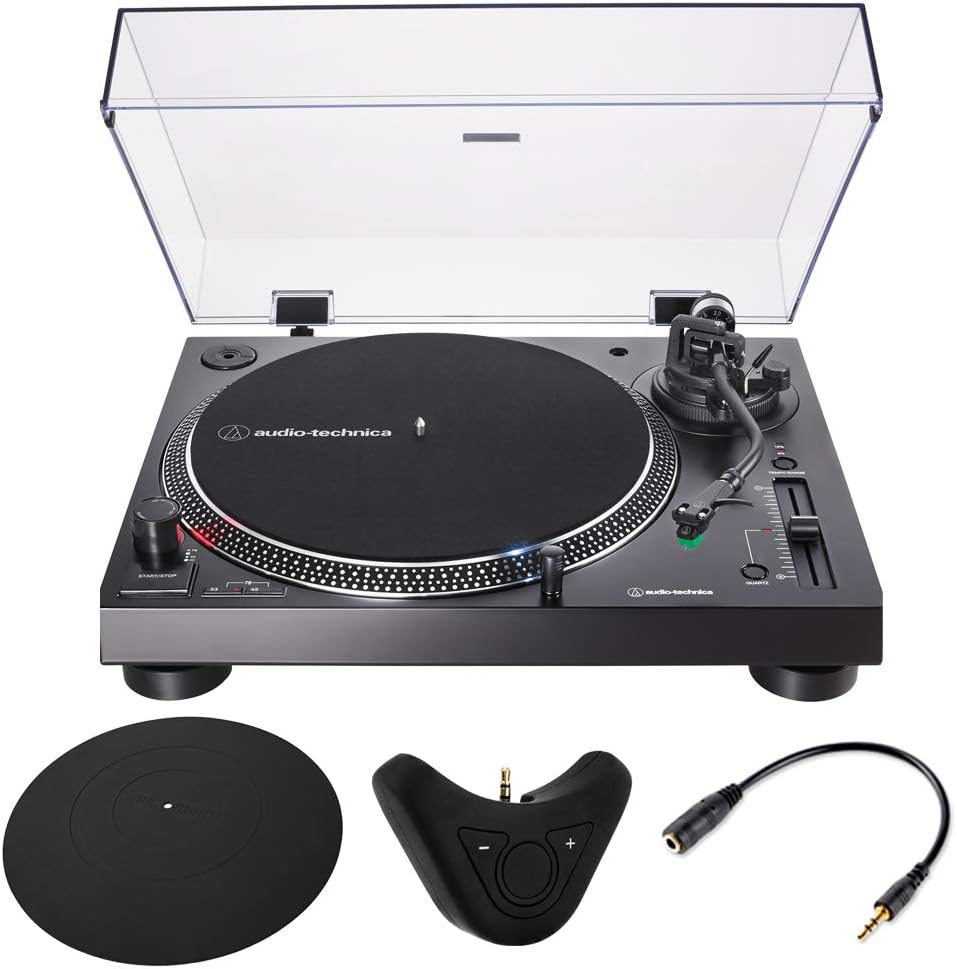 Direct-Drive Turntable with Bluetooth Adapter I326072