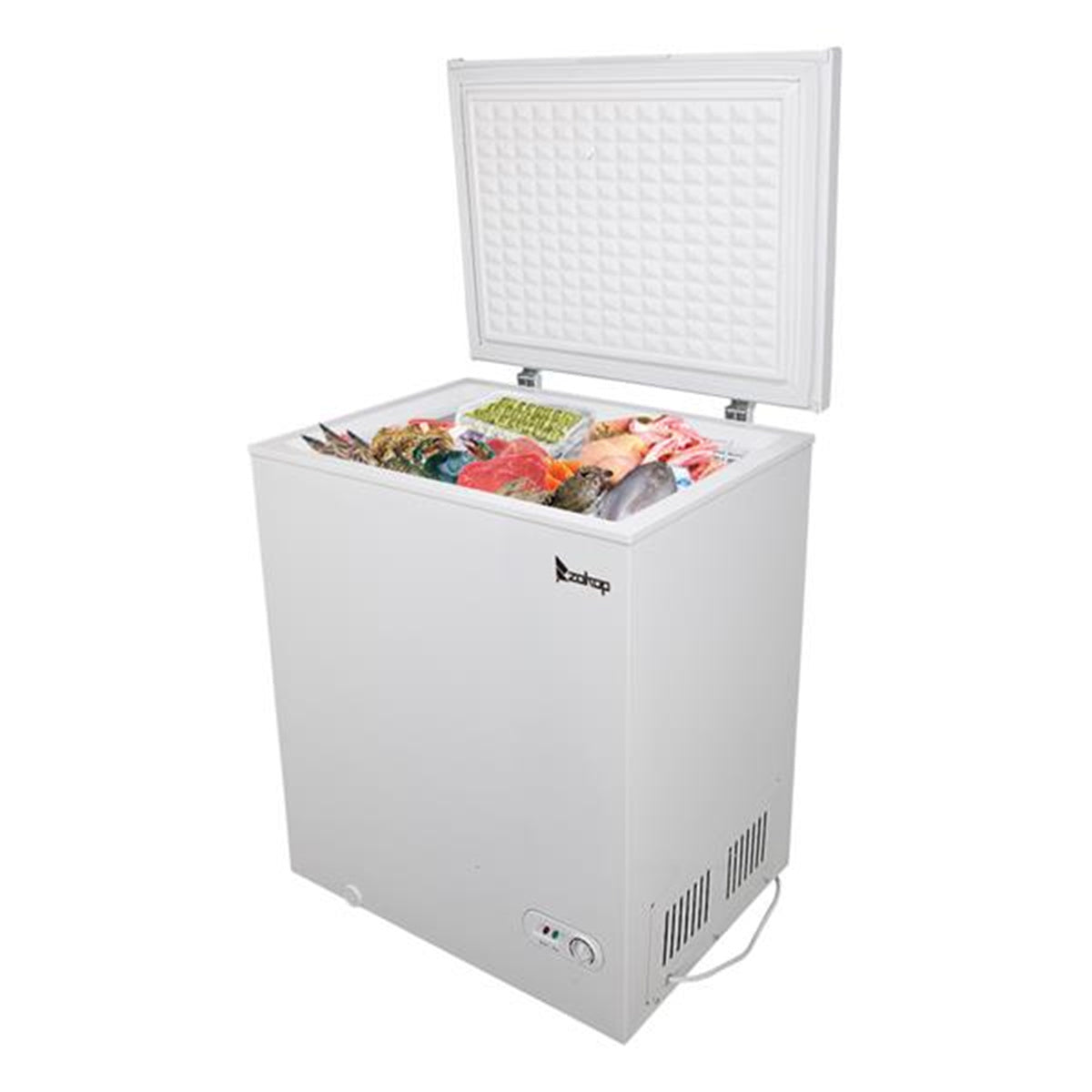 White Single Door Horizontal Freezer, 143L / 5.0 CU.FT B593082