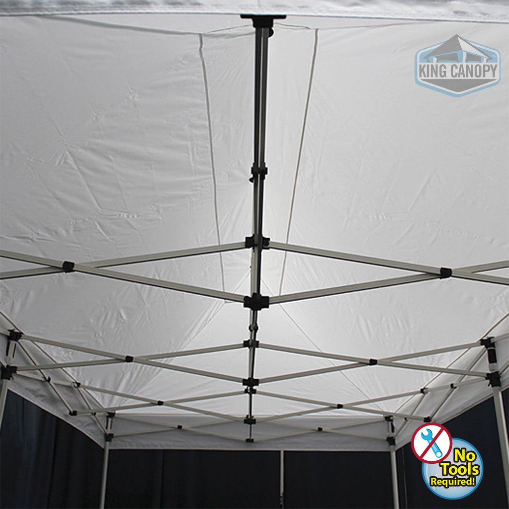 White Frame Instant Pop Up Tent W174092