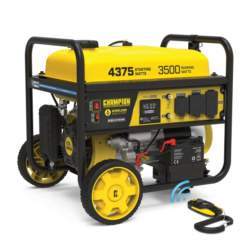 3500-Watt Portable Generator with Wireless Remote Start V62572