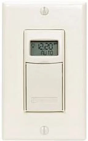 7 Day Astro Timer 20A 24-277V Almond F1771