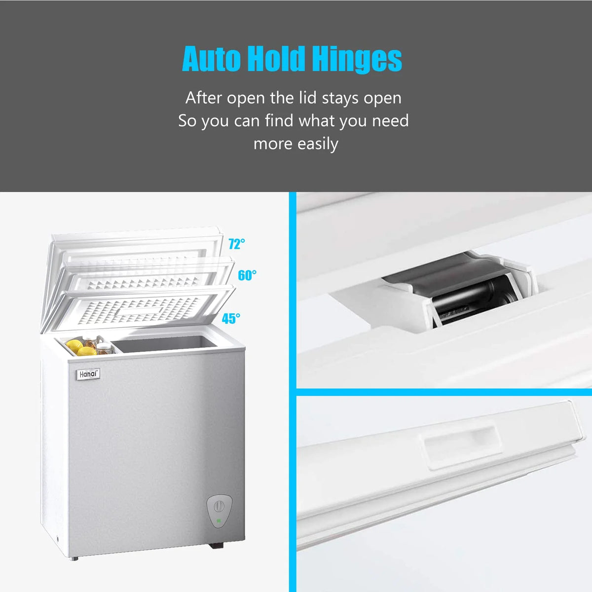 White 5.0 Cu.ft. Chest Freezer M872556