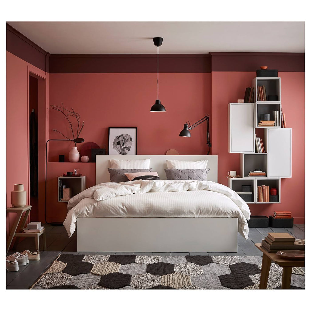White Full Bed Frame C683