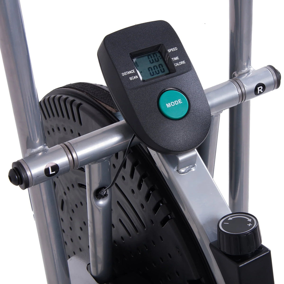 Upright Stationary Fan Bike with Adjustable Seat Y365