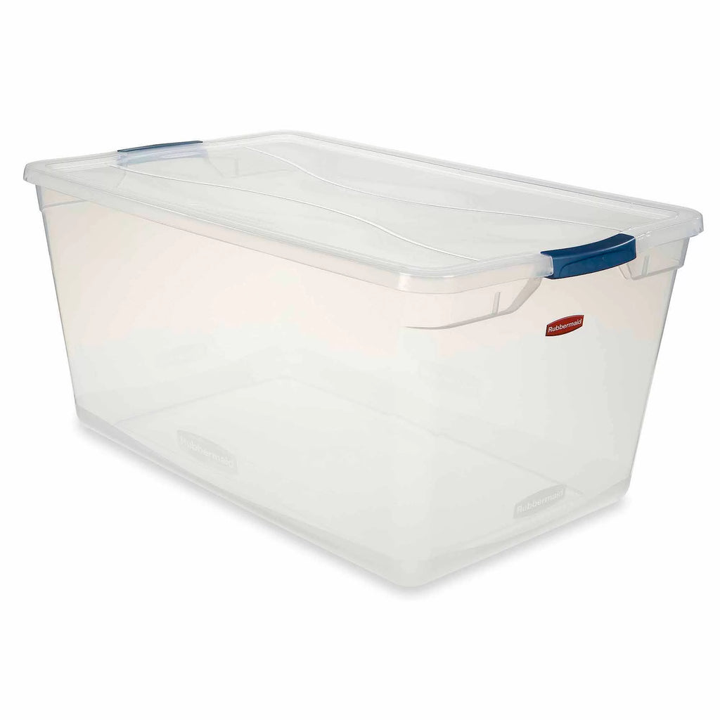 Clear 95 qt Latch Storage Container K739