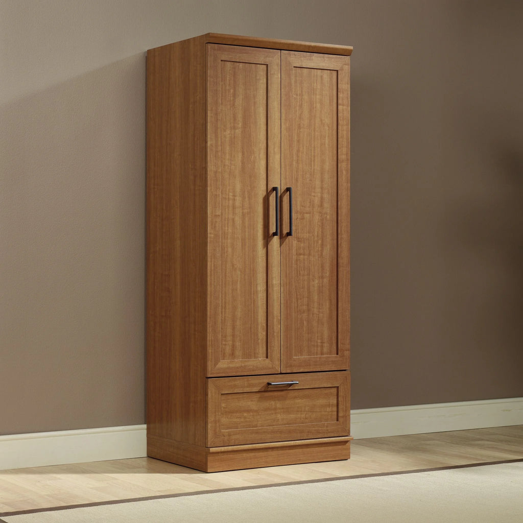 Sienna Oak Finish Wardrobe/Storage Cabinet K3361