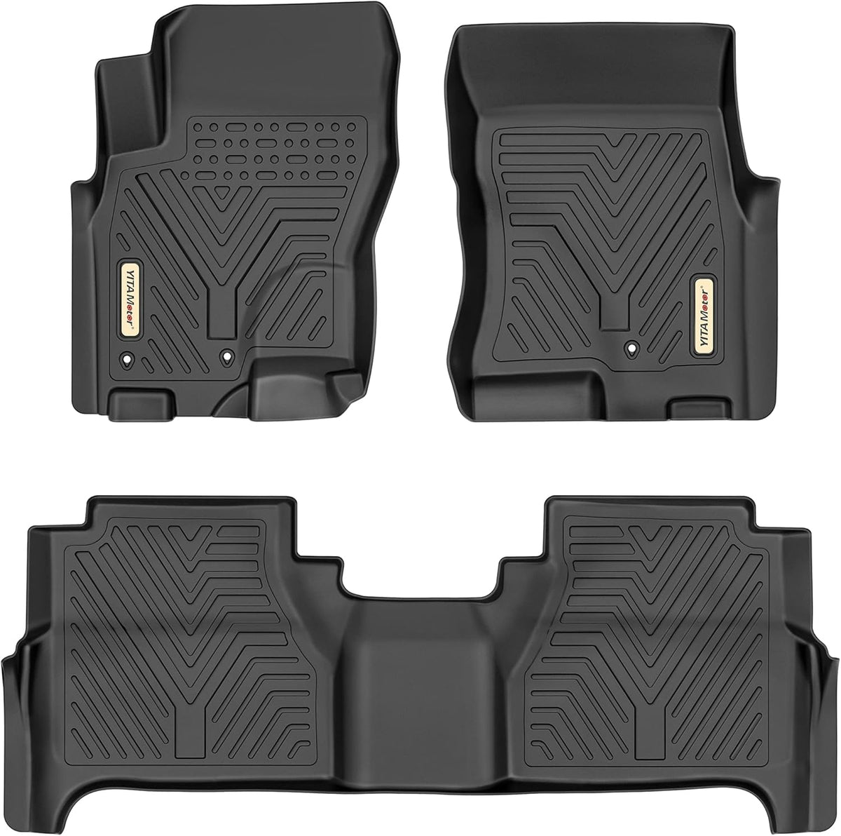 Black Floor Mats and Floor Liners U5209