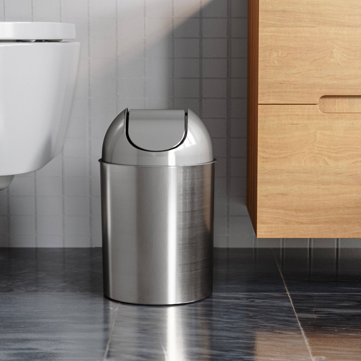 2.6gal Indoor Trash Can H663915