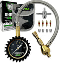 Adjustable Tire Deflators with Gauge 0-60psi Automatic Tire Air Down Tool W98505