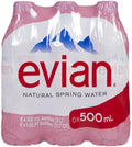 Natural Spring Water, 16.9 oz, 6 pk D20729